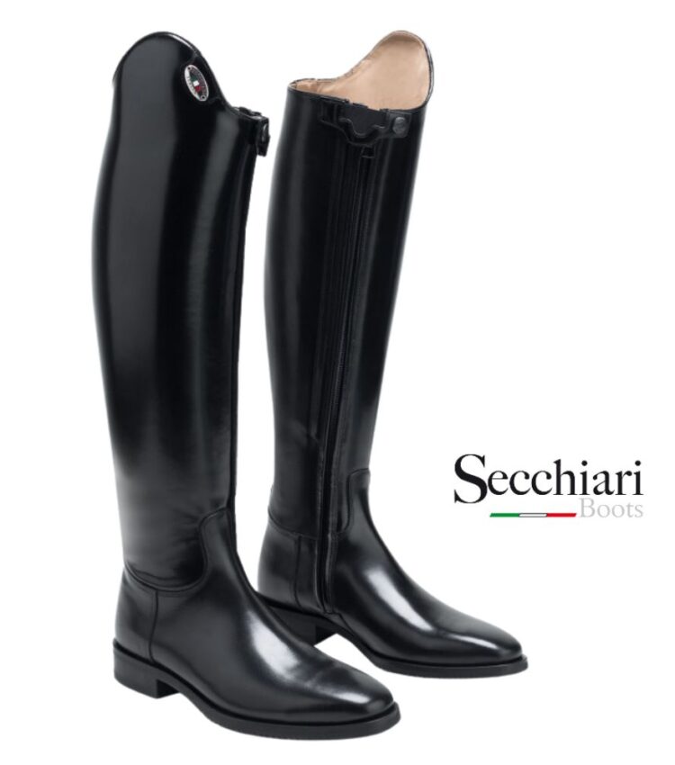 Secchiara Roma Semi Patent Dressage Top Boot